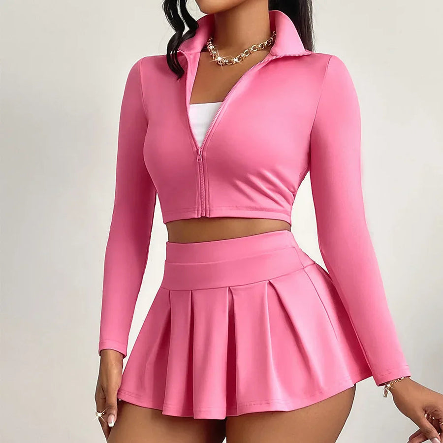 Active Skirt & Top - Two-Piece Set CAAYWORLD