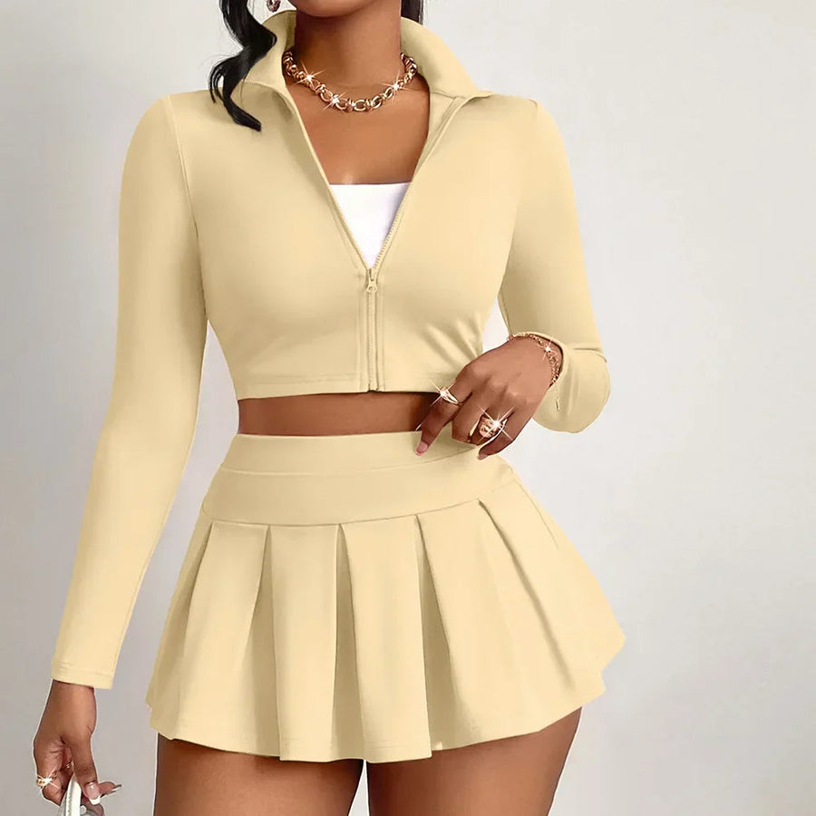 Active Skirt & Top - Two-Piece Set CAAYWORLD
