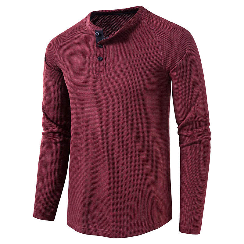 Aero Knit Henley - T-Shirt CAAYWORLD MEN