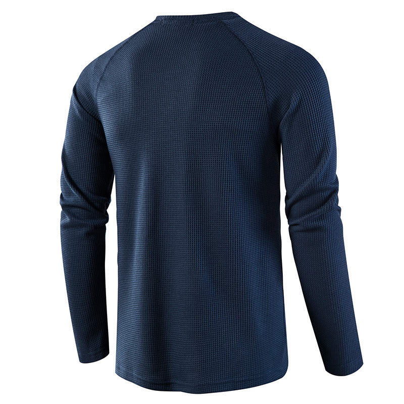 Aero Knit Henley - T-Shirt CAAYWORLD MEN