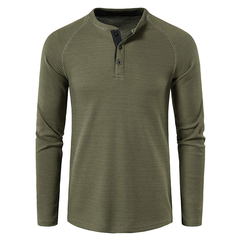 Aero Knit Henley - T-Shirt CAAYWORLD MEN
