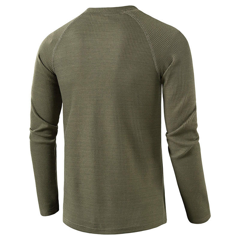 Aero Knit Henley - T-Shirt CAAYWORLD MEN