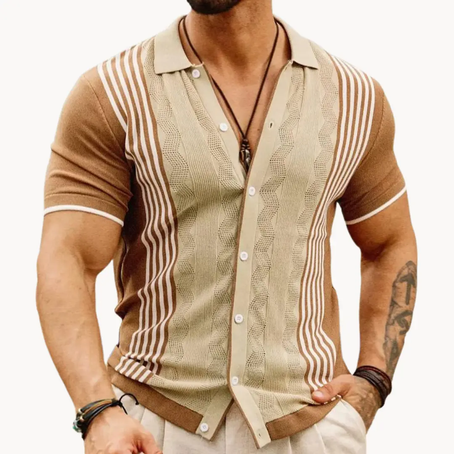 Alabaster Full-Placket - Polo CAAYWORLD