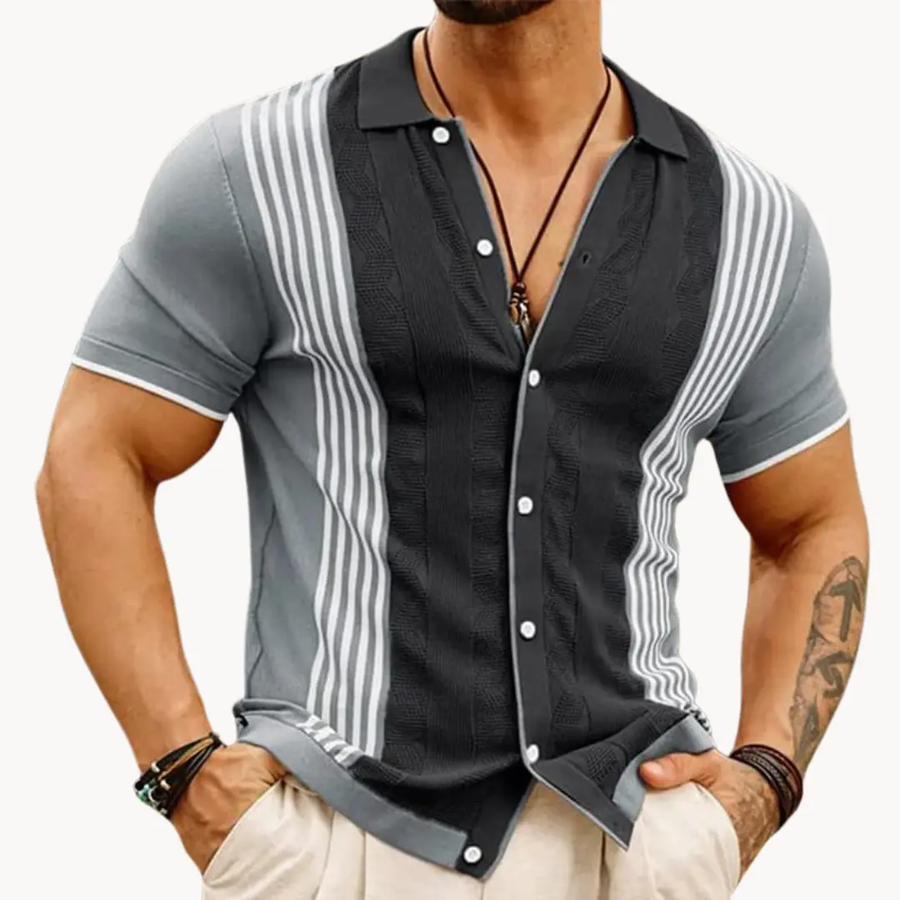 Alabaster Full-Placket - Polo CAAYWORLD