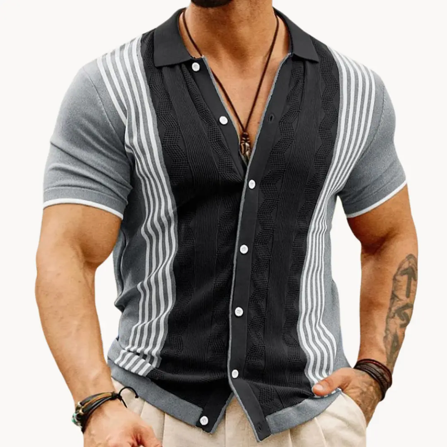 Alabaster Full-Placket - Polo CAAYWORLD