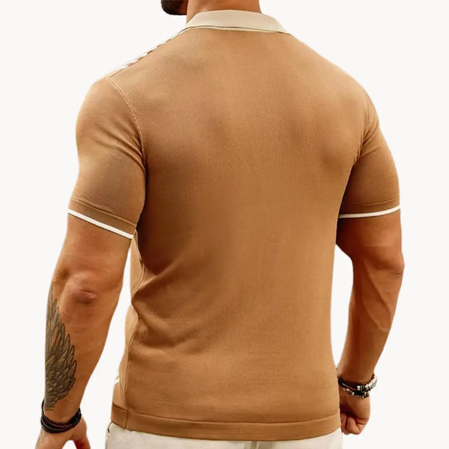 Alabaster Full-Placket - Polo CAAYWORLD