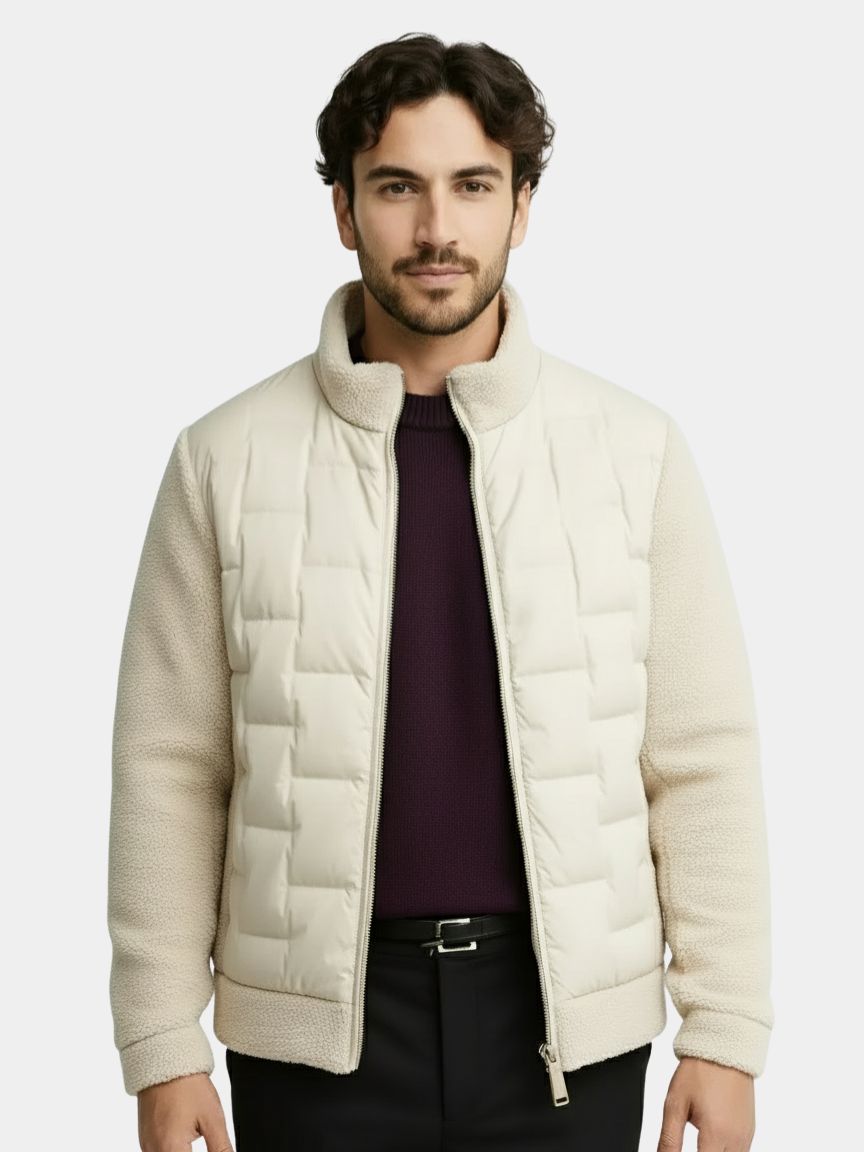 Alpine Cream Hybrid Jacket - CAAYWORLD CAAYWORLD