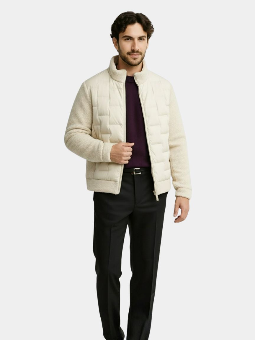 Alpine Cream Hybrid Jacket - CAAYWORLD CAAYWORLD