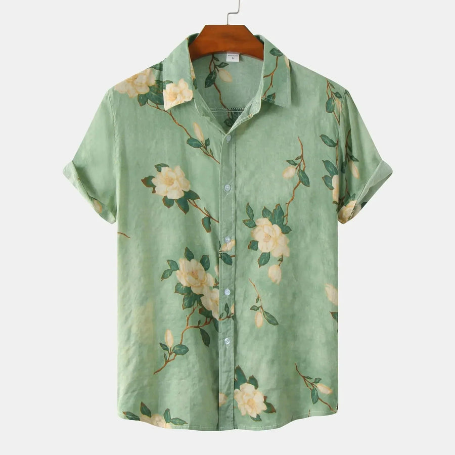 Amalfi Floral Print - Shirt CAAYWORLD MEN