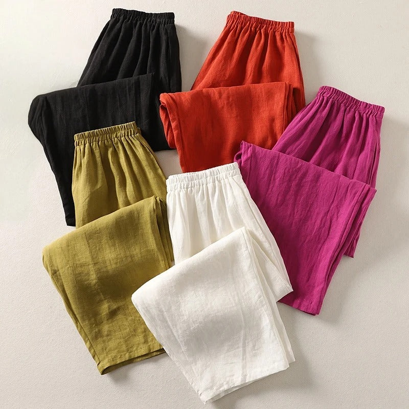 Amalia Linen - Pants CAAYWORLD