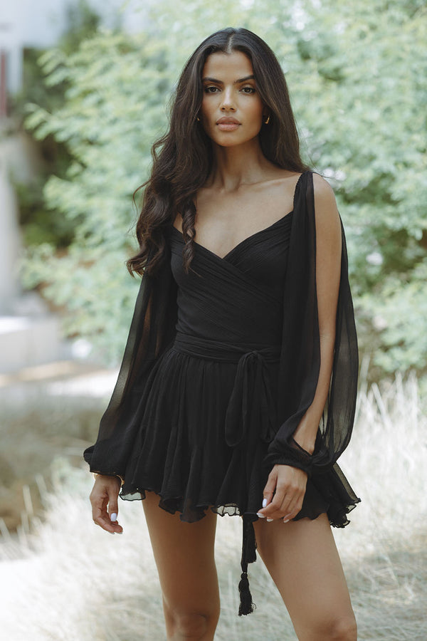 Amelie Satin Slip - Mini Dress CAAYWORLD