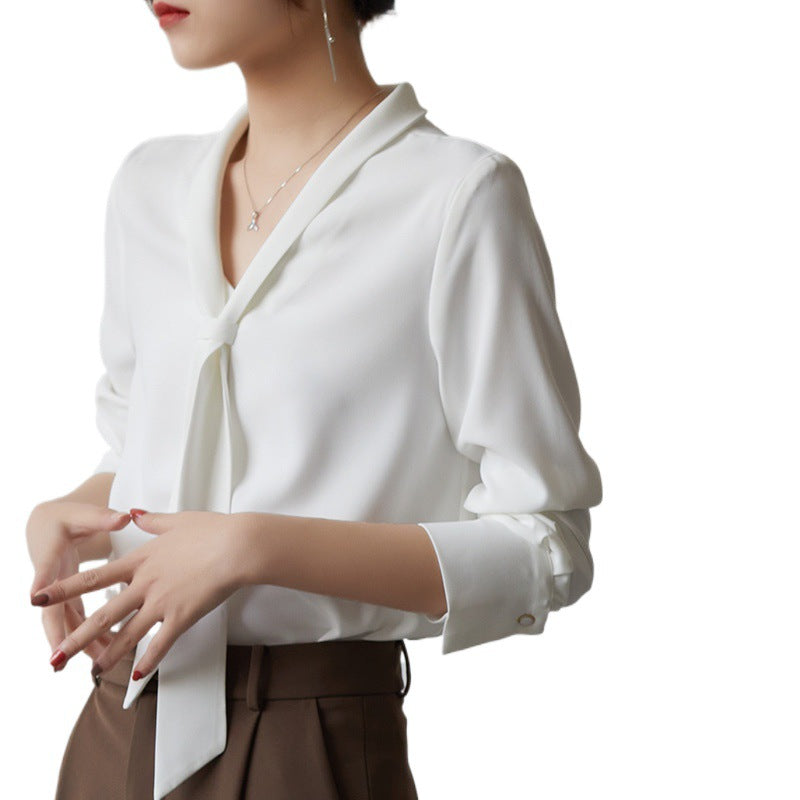 Amelie Tie-Neck - Blouse CAAYWORLD