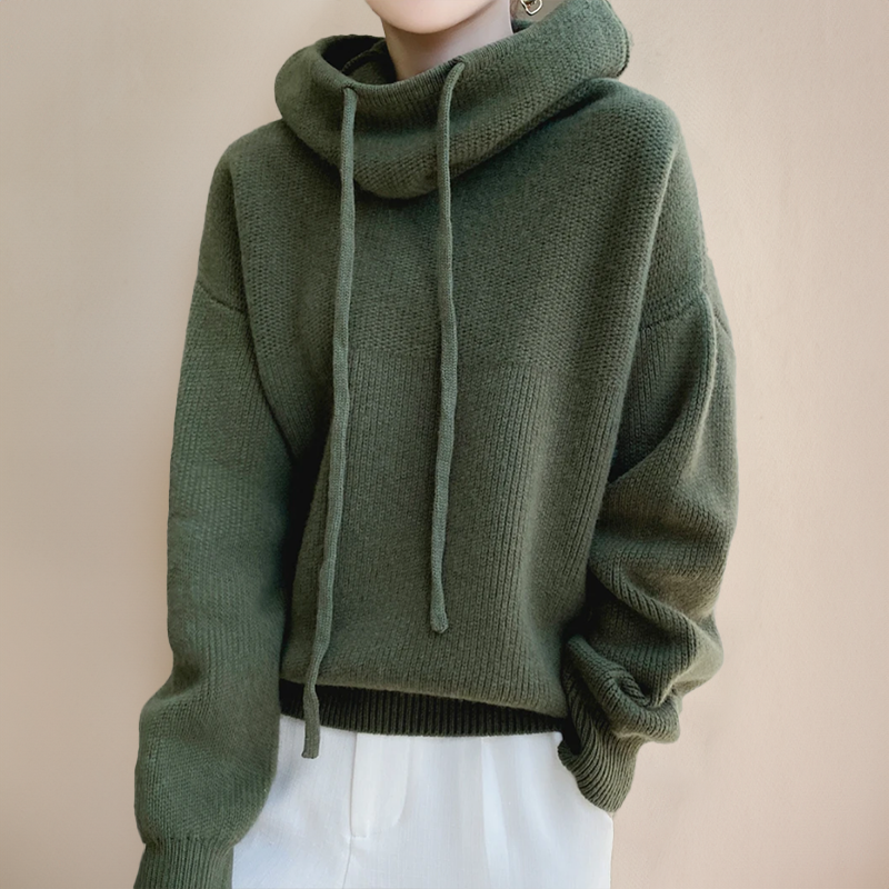 Aria Merino Wool Turtleneck - Sweater CAAYWORLD