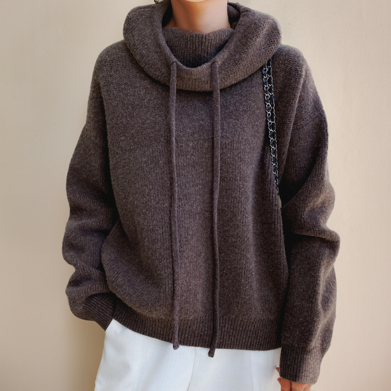 Aria Merino Wool Turtleneck - Sweater CAAYWORLD