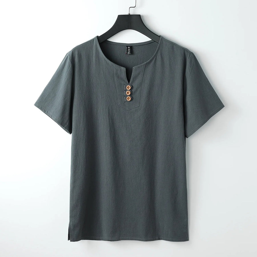 Arlo Linen Button-Down - Shirt CAAYWORLD