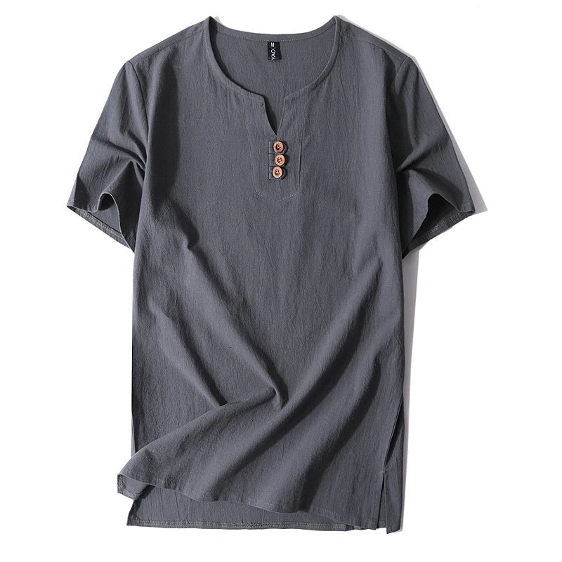 Arlo Linen Button-Down - Shirt CAAYWORLD