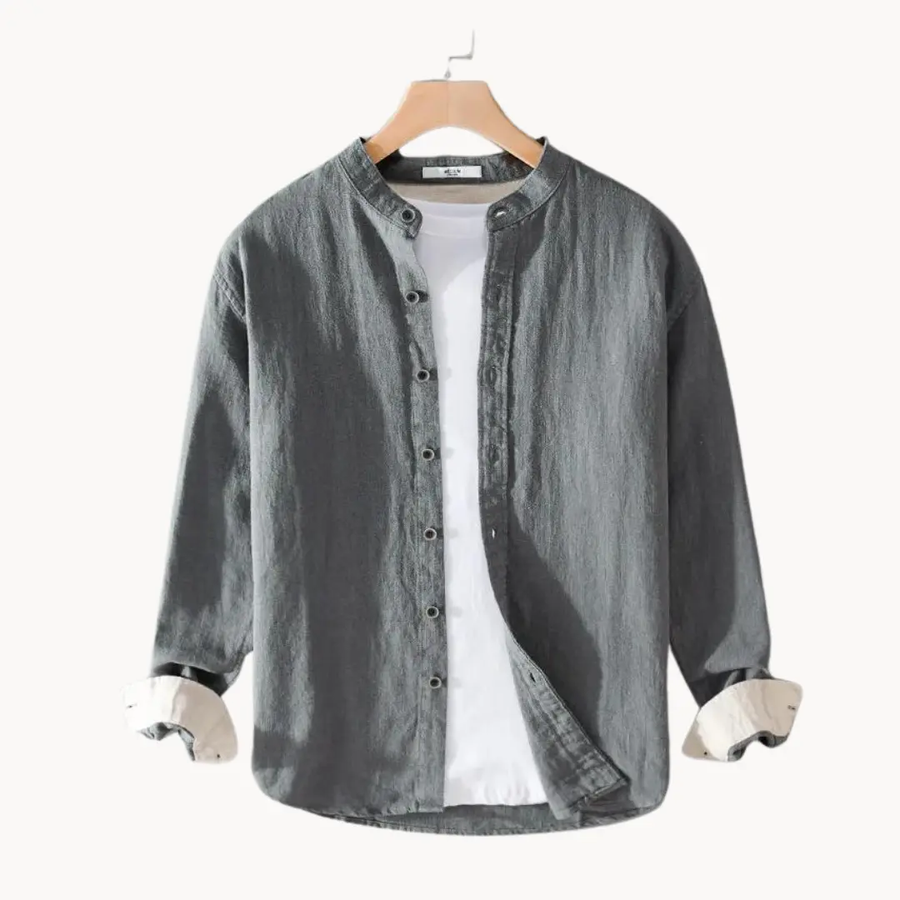 Artisan Linen Long Sleeve - Shirt CAAYWORLD