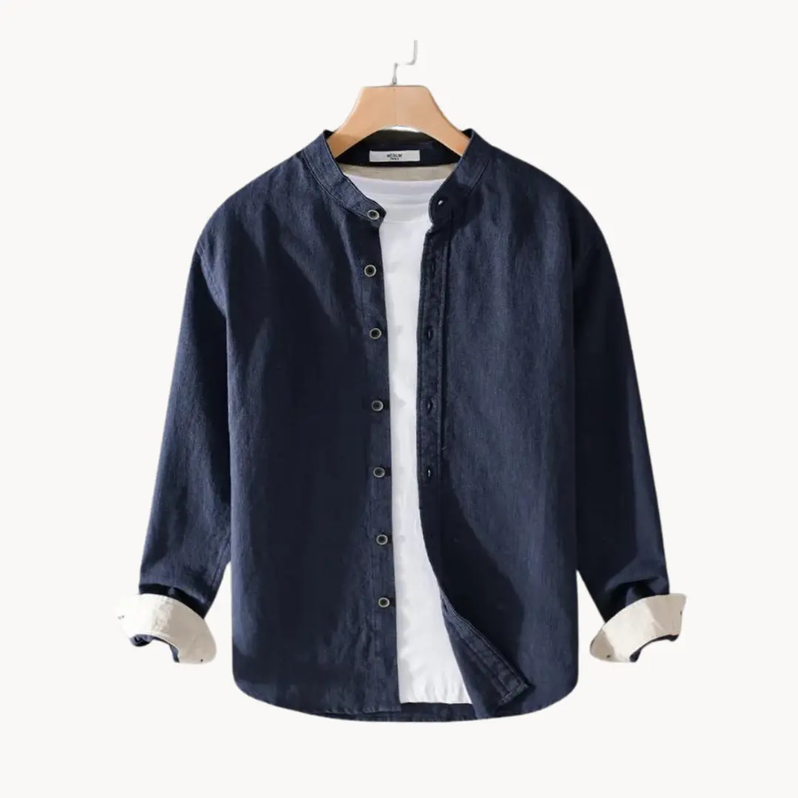 Artisan Linen Long Sleeve - Shirt CAAYWORLD