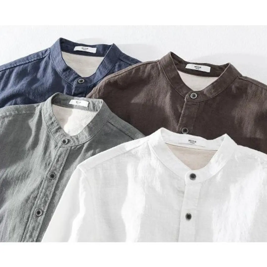 Artisan Linen Long Sleeve - Shirt CAAYWORLD