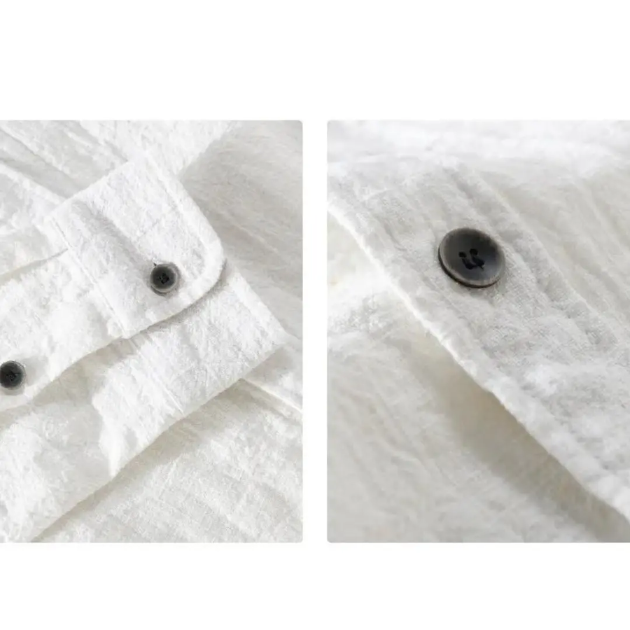 Artisan Linen Long Sleeve - Shirt CAAYWORLD