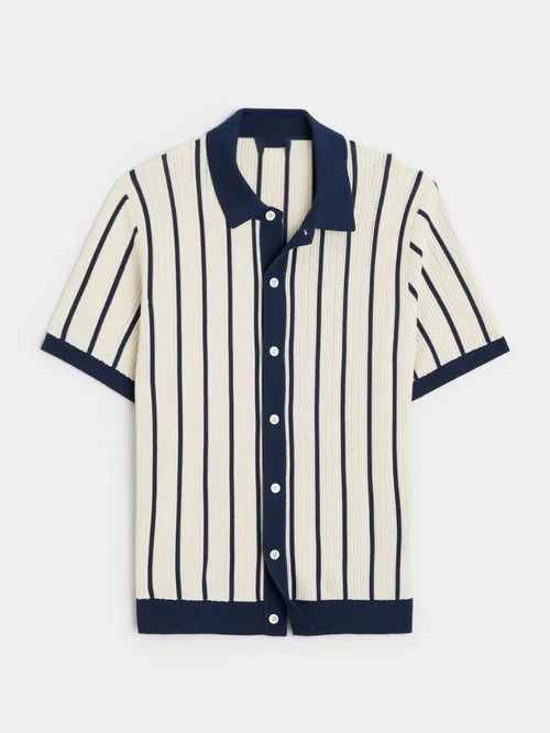 Atlantic Frame Knit Polo – CAAYWORLD CAAYWORLD