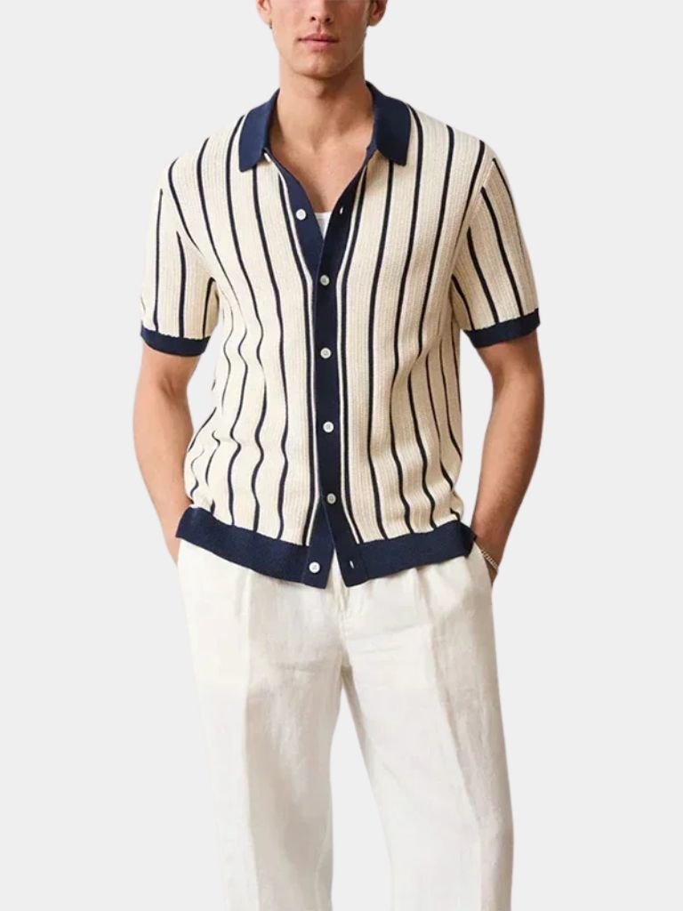 Atlantic Frame Knit Polo – CAAYWORLD CAAYWORLD