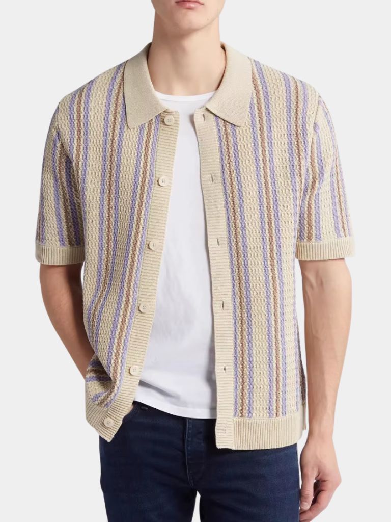 Atlantic Frame Knit Polo – CAAYWORLD CAAYWORLD