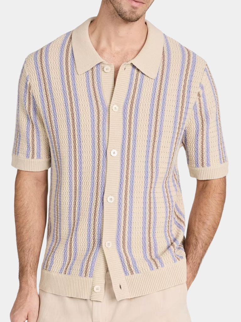 Atlantic Frame Knit Polo – CAAYWORLD CAAYWORLD