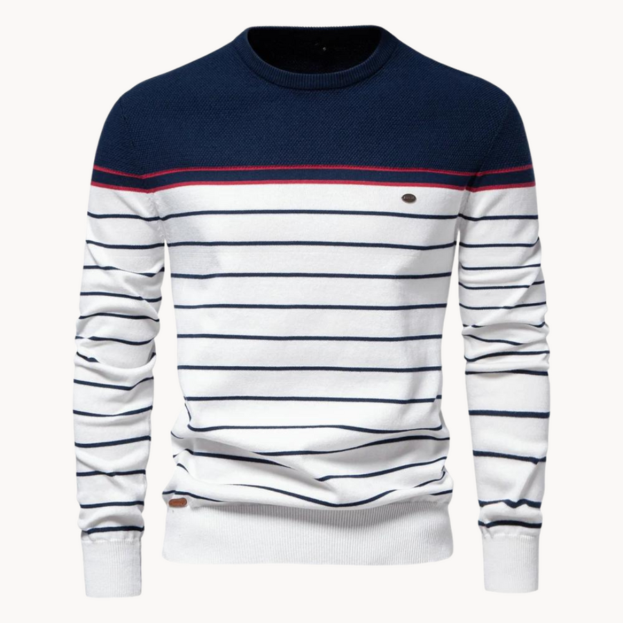 Atlantic Stripe Cotton - Sweater CAAYWORLD MEN