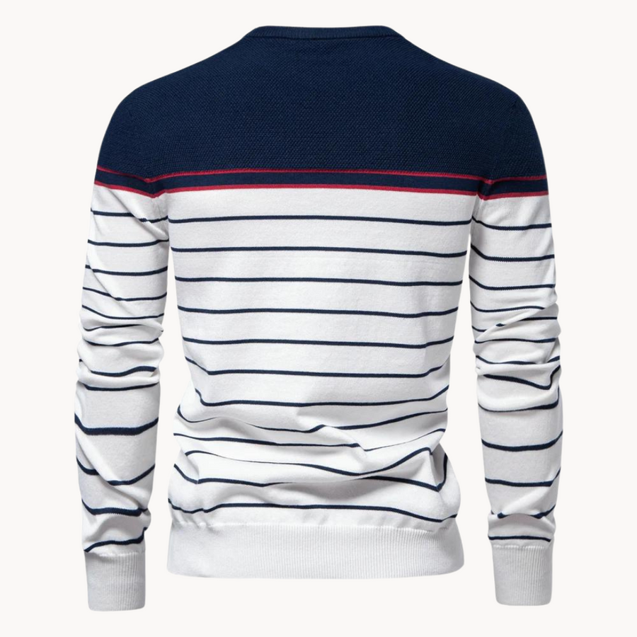 Atlantic Stripe Cotton - Sweater CAAYWORLD MEN