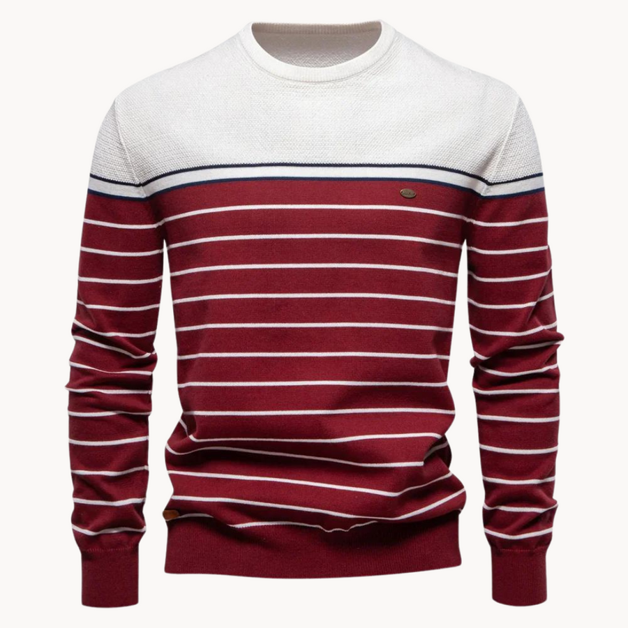 Atlantic Stripe Cotton - Sweater CAAYWORLD MEN