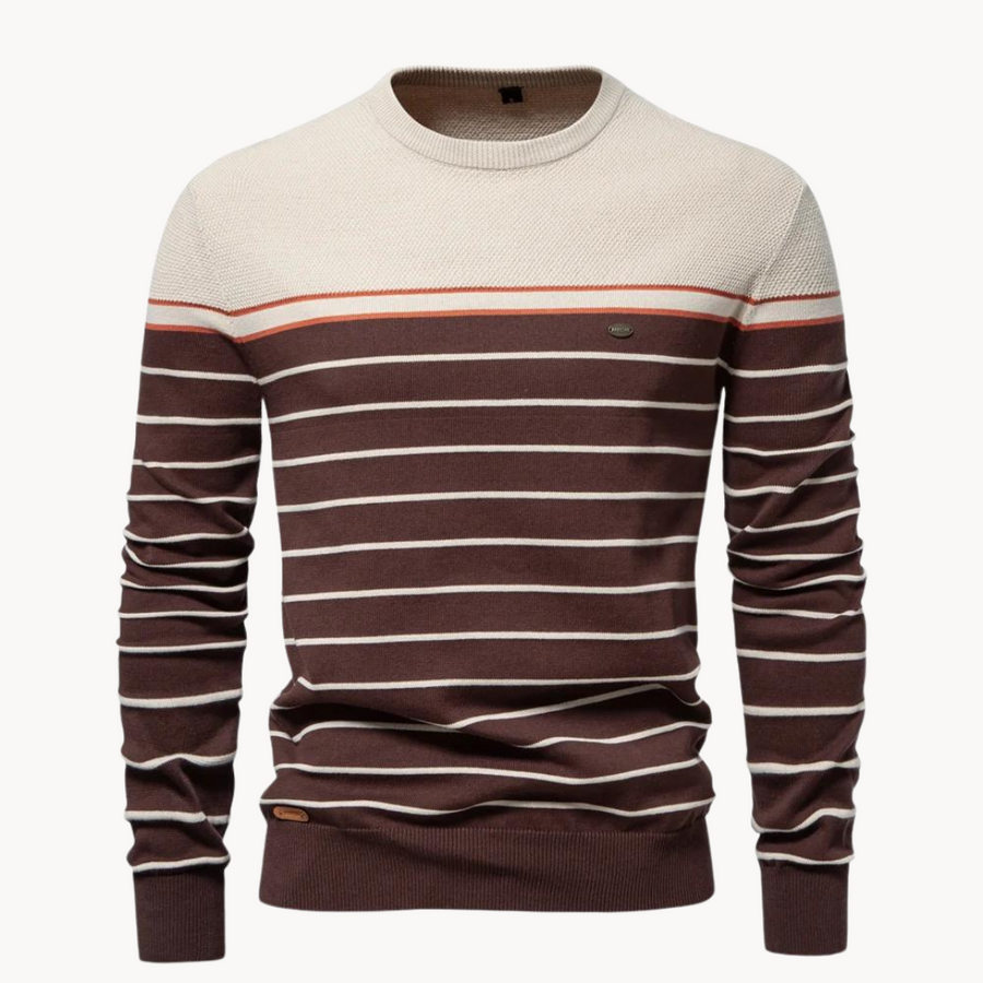 Atlantic Stripe Cotton - Sweater CAAYWORLD MEN