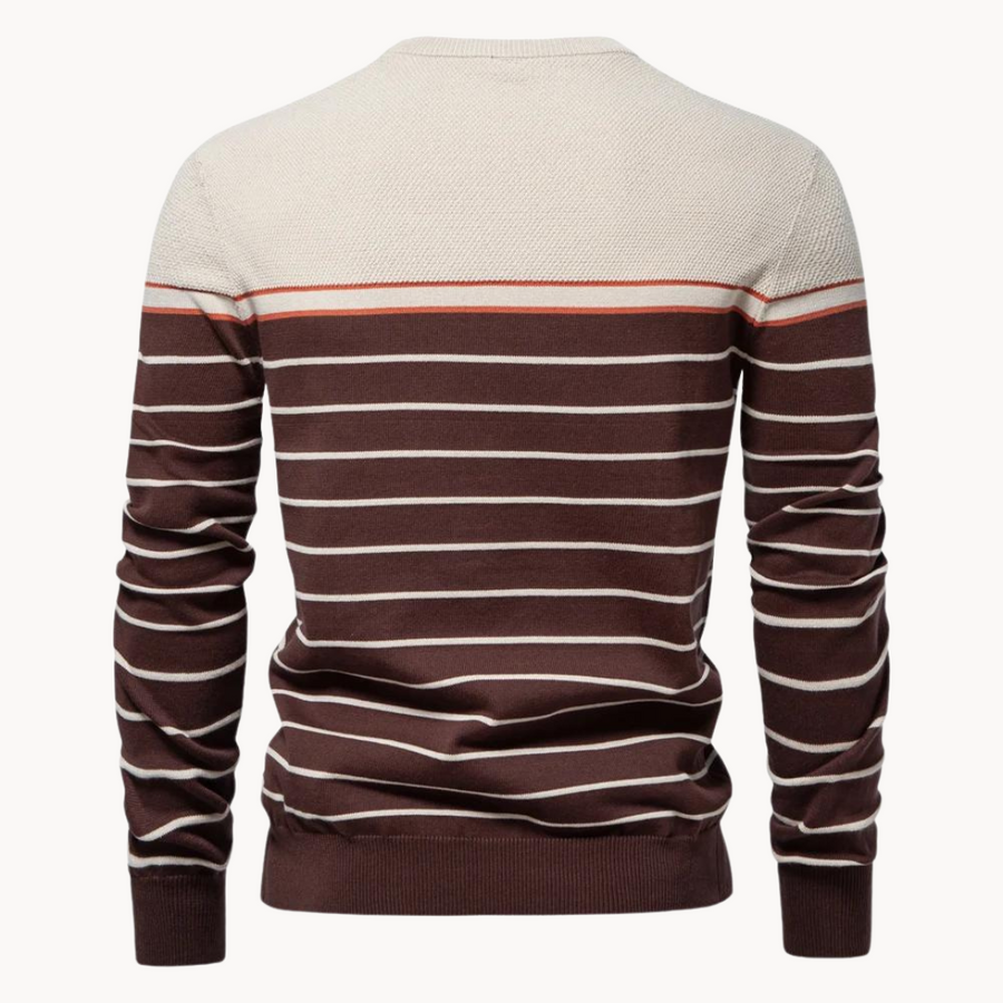 Atlantic Stripe Cotton - Sweater CAAYWORLD MEN