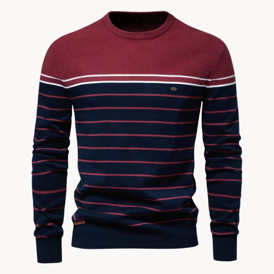 Atlantic Stripe Cotton - Sweater CAAYWORLD MEN