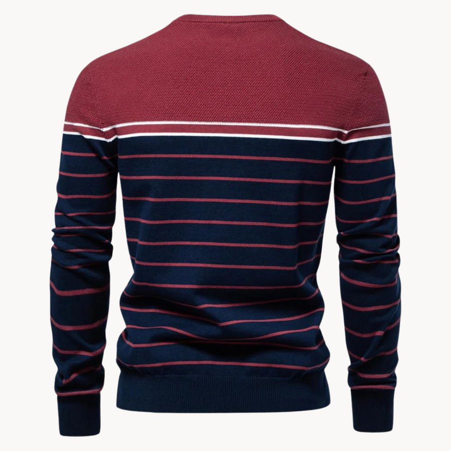 Atlantic Stripe Cotton - Sweater CAAYWORLD MEN