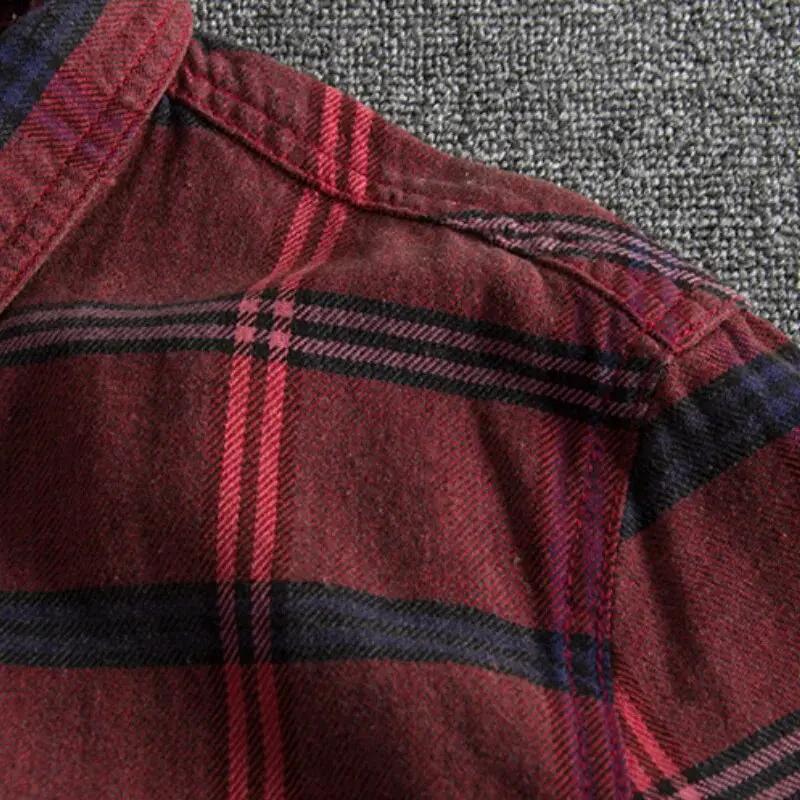 Autumn Ember Plaid - Flannel Shirt CAAYWORLD