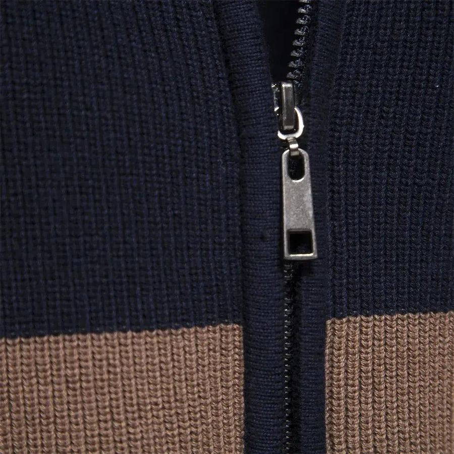 Autumn Zip-Front Knit - Cardigan CAAYWORLD