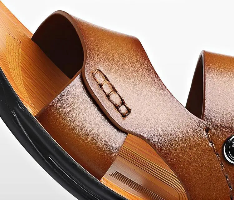 Avenwood Leather Strappy - Sandals CAAYWORLD MEN