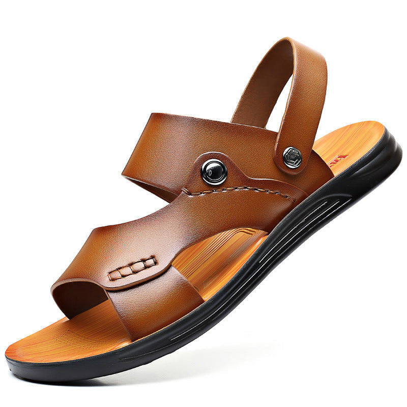 Avenwood Leather Strappy - Sandals CAAYWORLD MEN