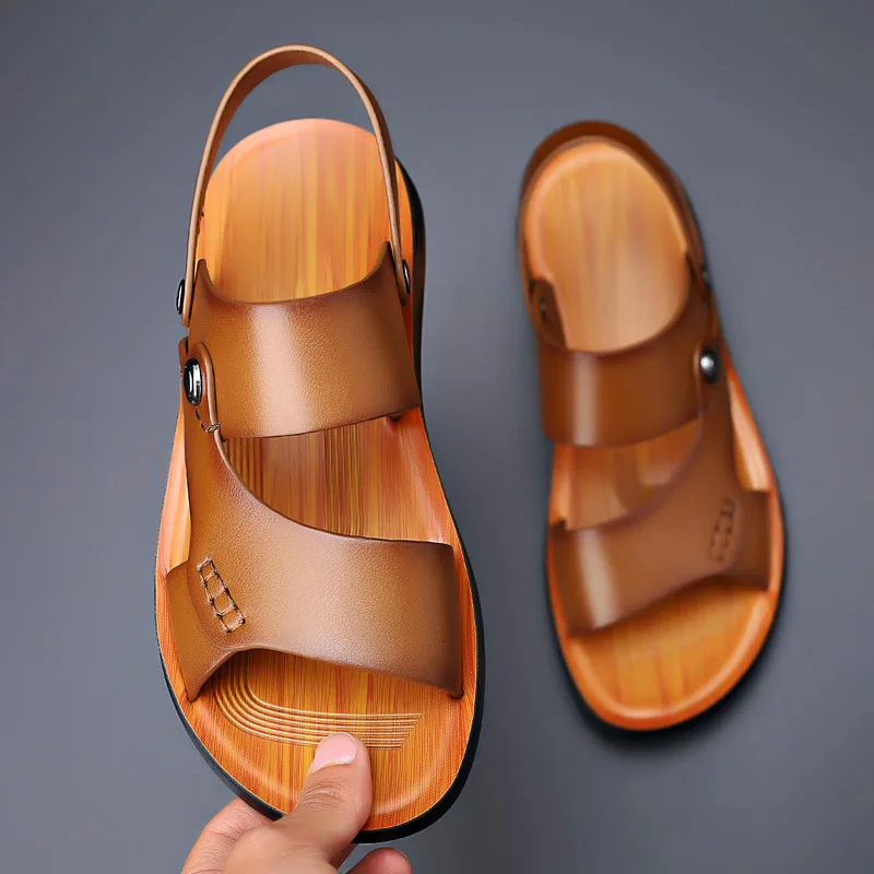 Avenwood Leather Strappy - Sandals CAAYWORLD MEN