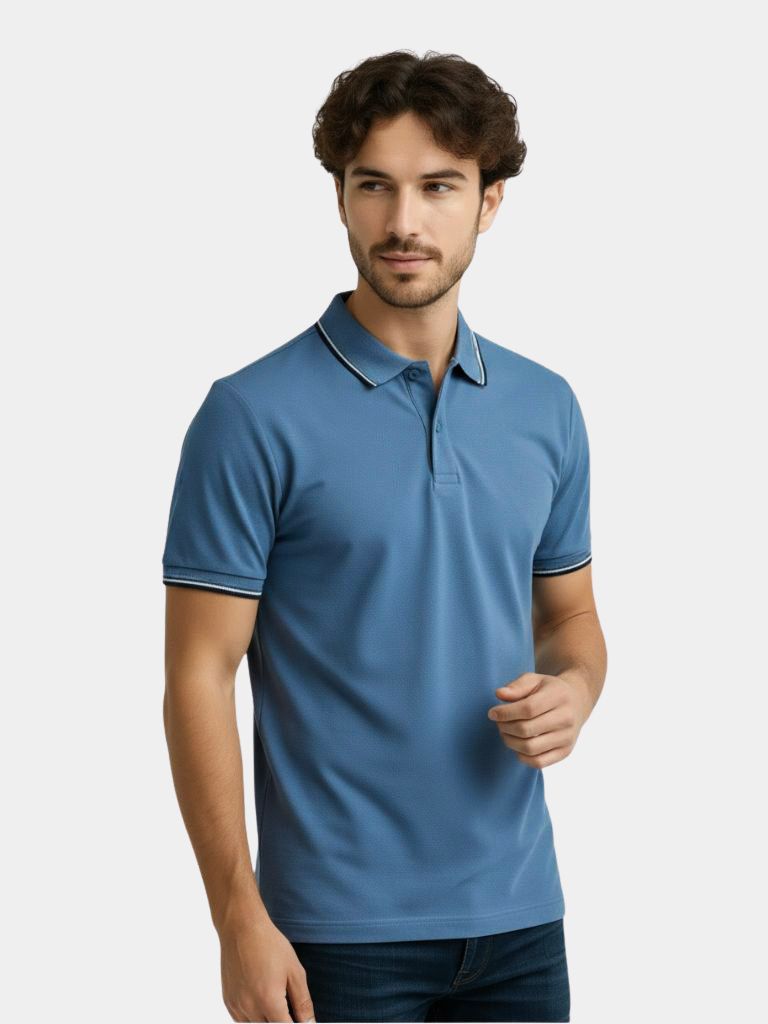 Azure Classic Polo – CAAYWORLD CAAYWORLD