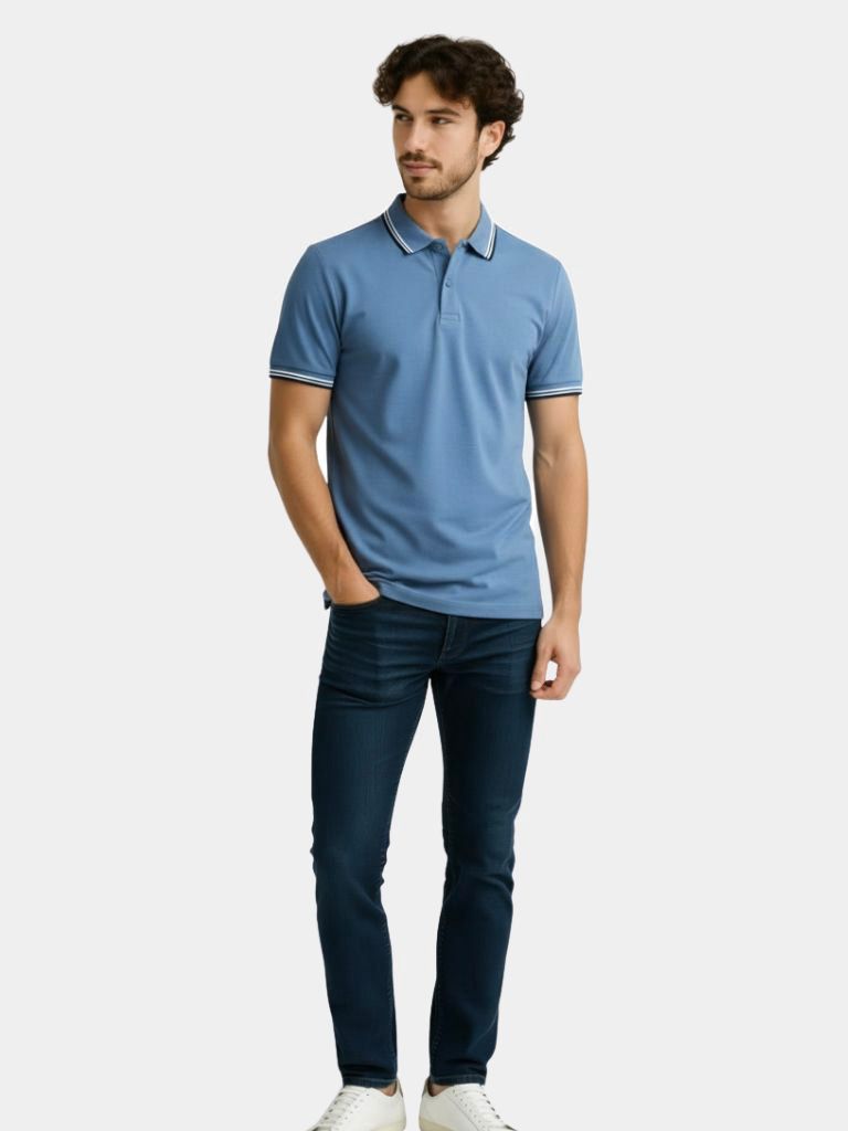 Azure Classic Polo – CAAYWORLD CAAYWORLD