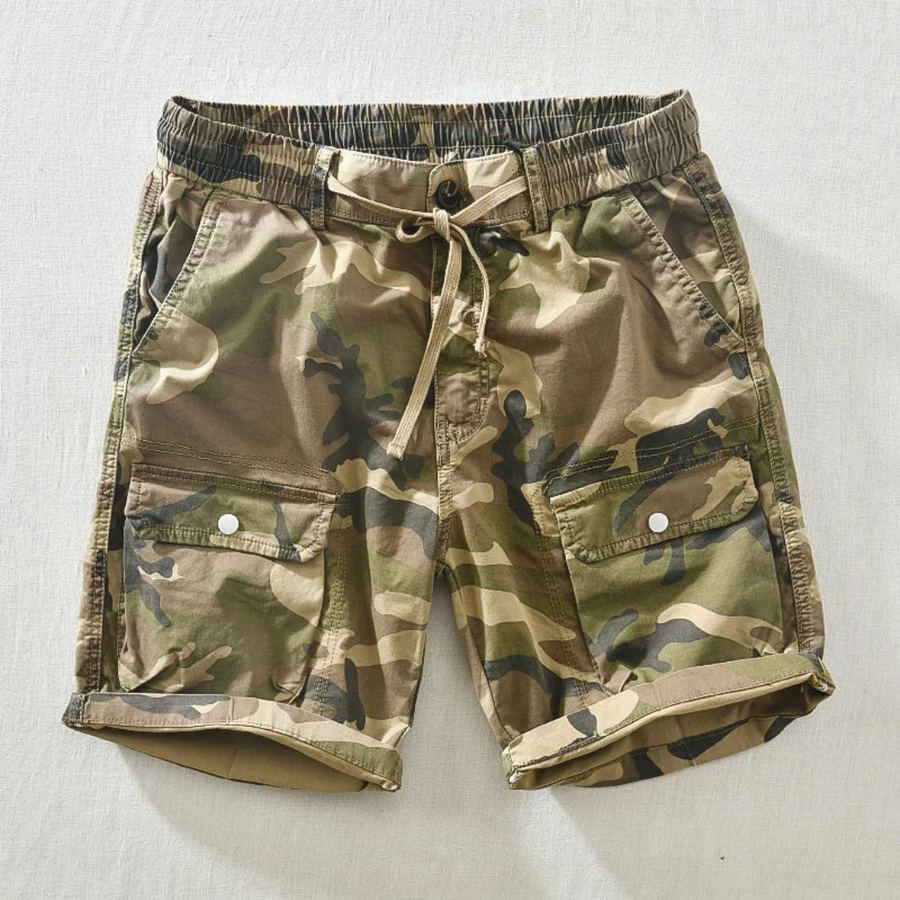 Barcelona Camouflage Print - Shorts CAAYWORLD MEN