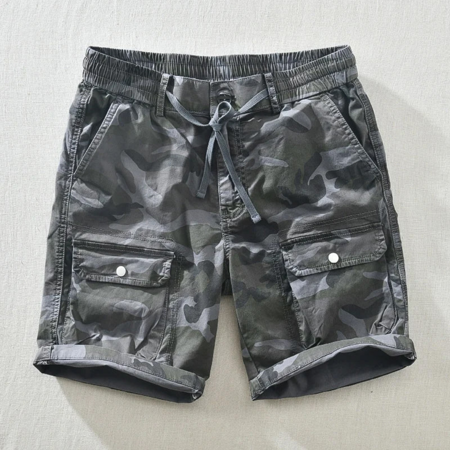 Barcelona Camouflage Print - Shorts CAAYWORLD MEN