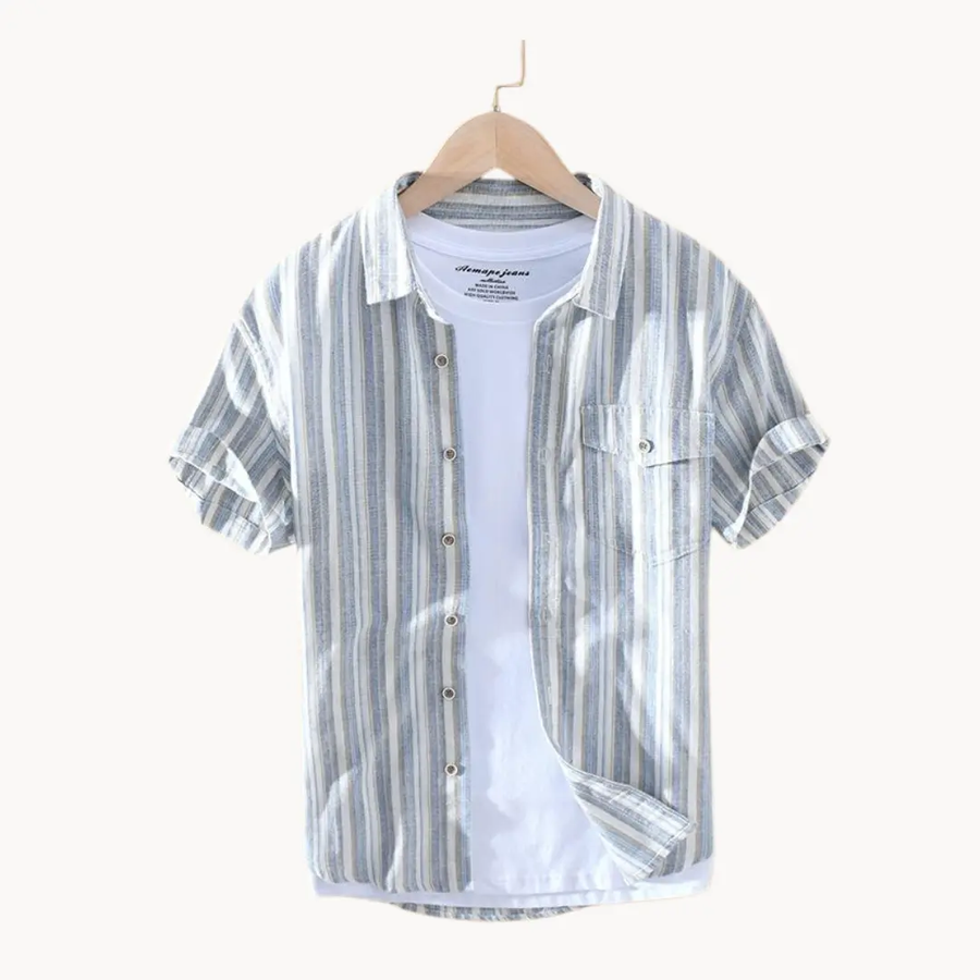 Baron Linen-Cotton Blend - Shirt CAAYWORLD