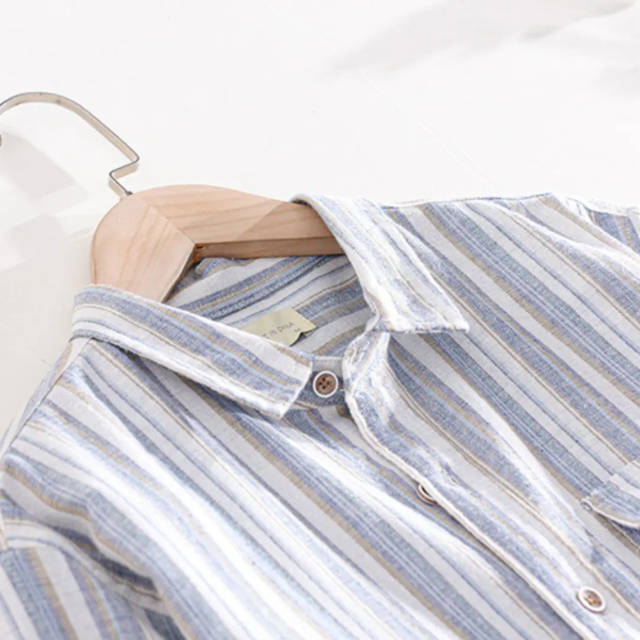 Baron Linen-Cotton Blend - Shirt CAAYWORLD