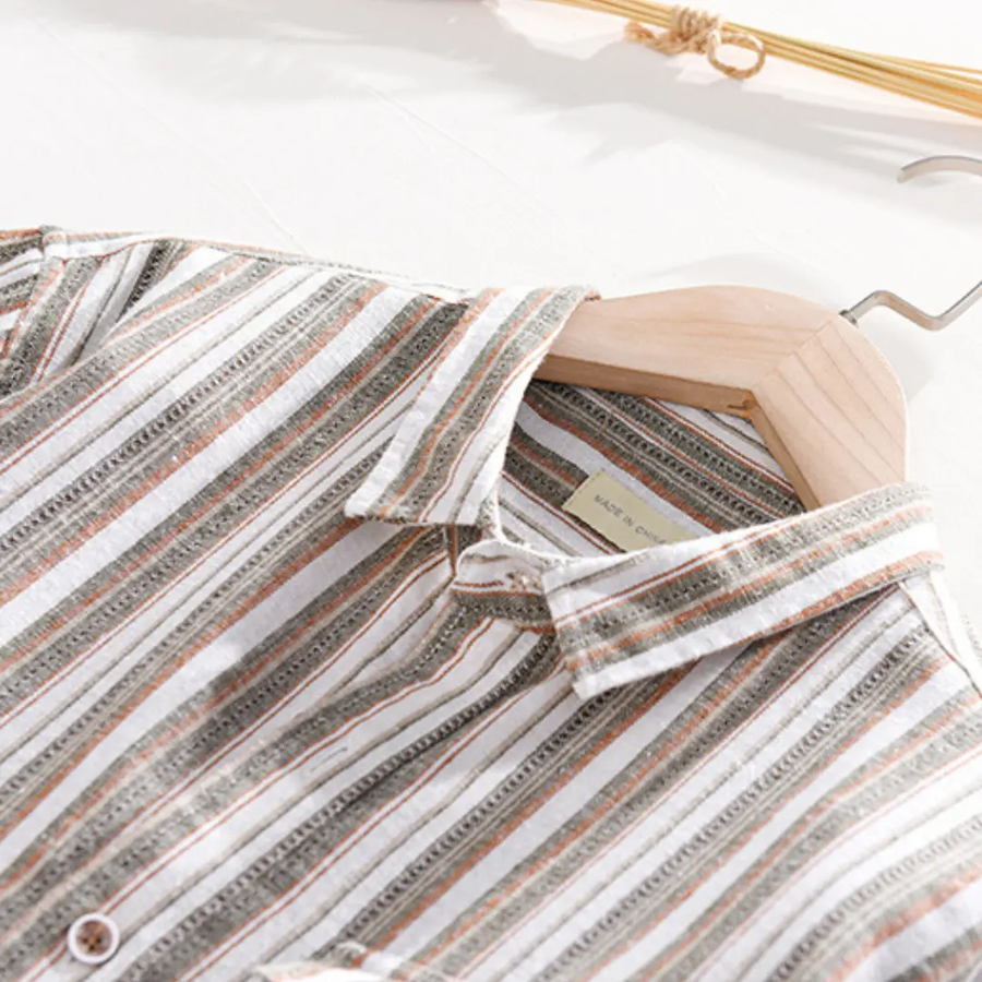 Baron Linen-Cotton Blend - Shirt CAAYWORLD
