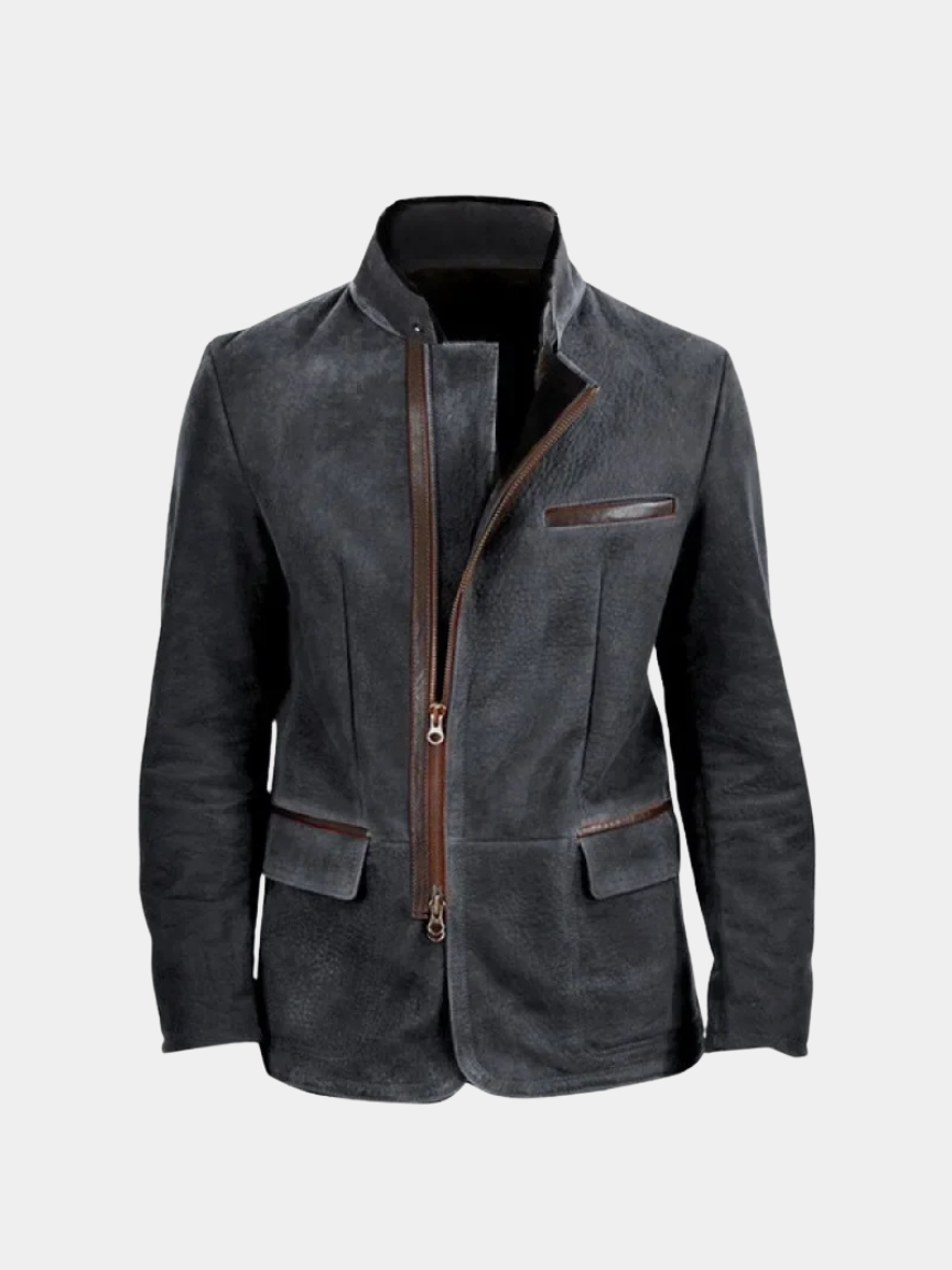 Bearstone Suede Field Coat - CAAYWORLD CAAYWORLD