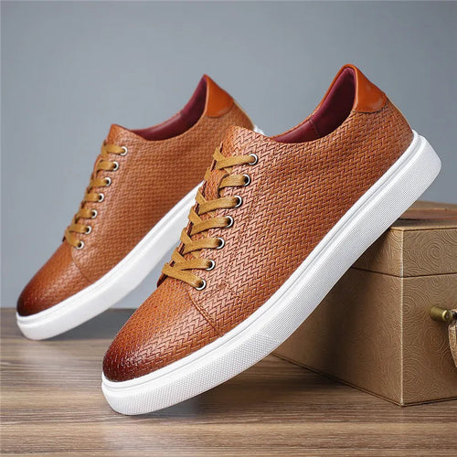 Beaumont Woven Leather - Sneakers CAAYWORLD MEN