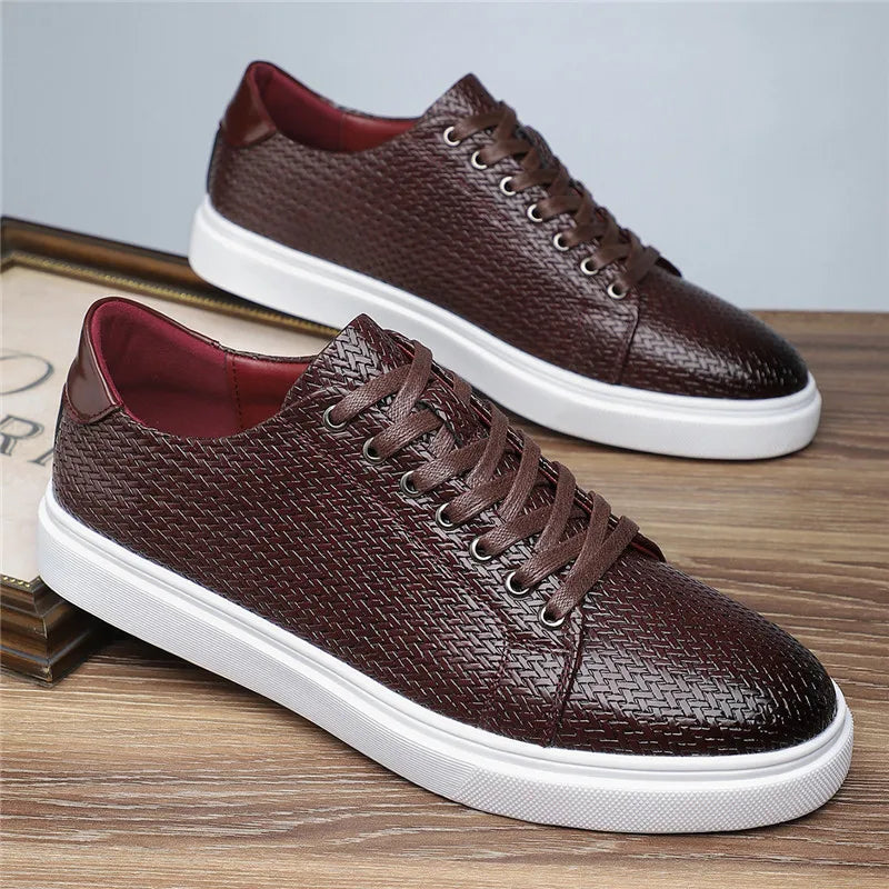 Beaumont Woven Leather - Sneakers CAAYWORLD MEN